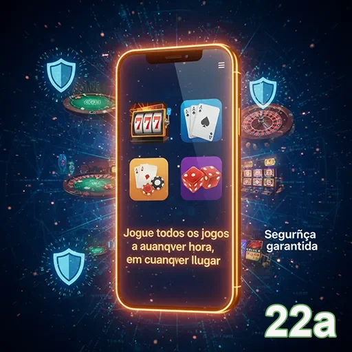 Imagem de uma mesa de roleta ao vivo na experiência móvel na 22a